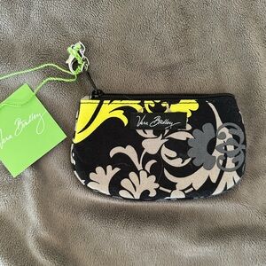 NWT Vera Bradley Clip Zip ID Coin Purse Accessory Bag